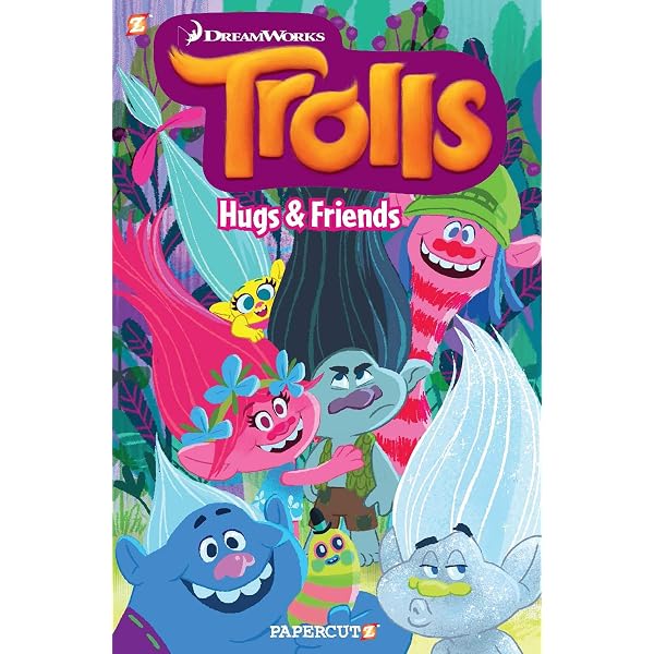 Amazon.com: Trolls Graphic Novels #4: Brain Freeze: 9781629918303