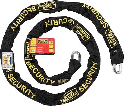 Burg-Wächter GKM 10/200 Chain Black Security Lock