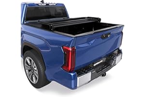KUIPERAUTO Soft Tri Truck Bed Tonneau Cover Compatible for 2005-2015 Toyota Tacoma 6ft Bed (incl Utility Track System