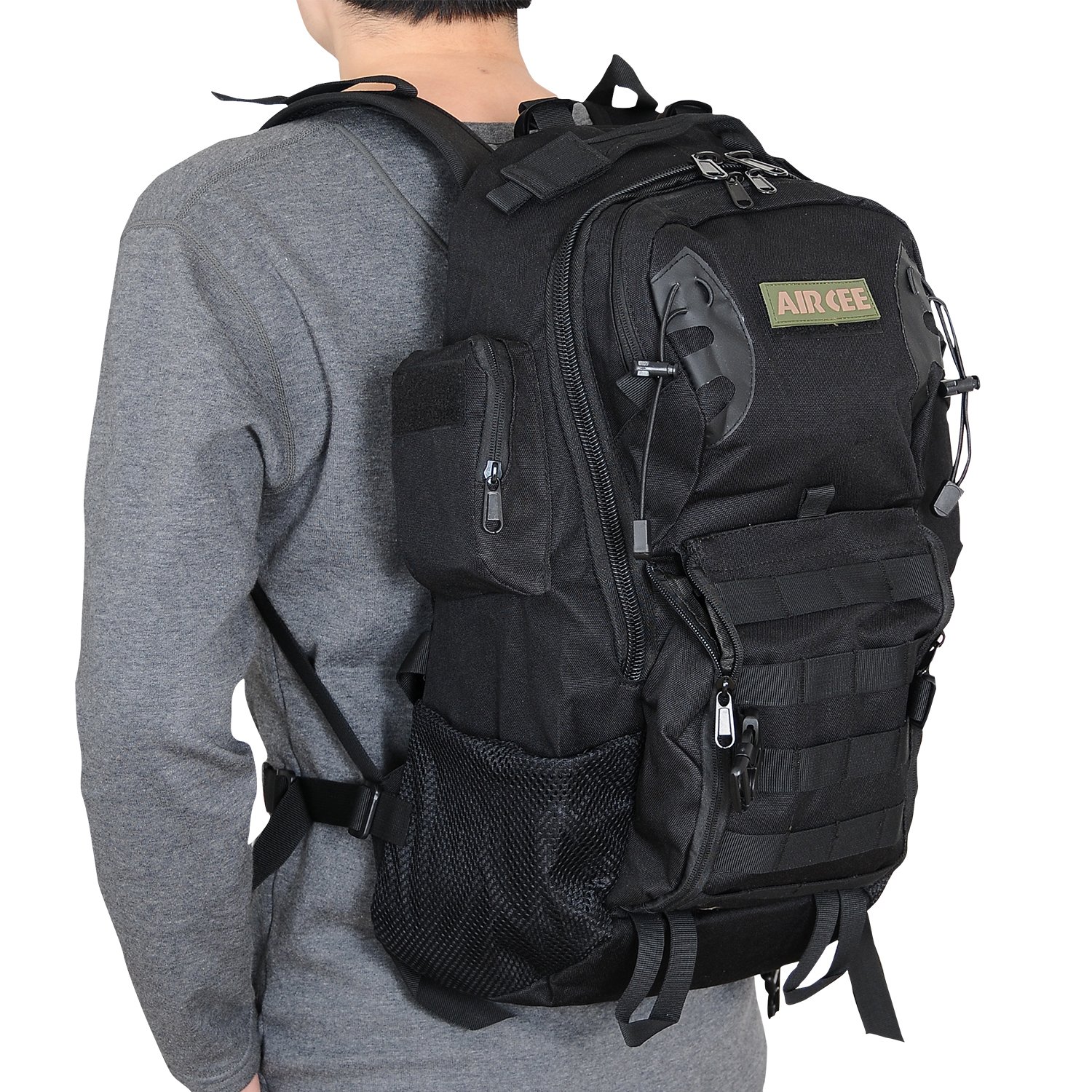 Buy Aircee TM Assault Compact Backpack Molle Army Backpack With Side