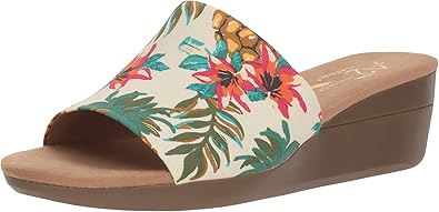 sunflower slide sandals
