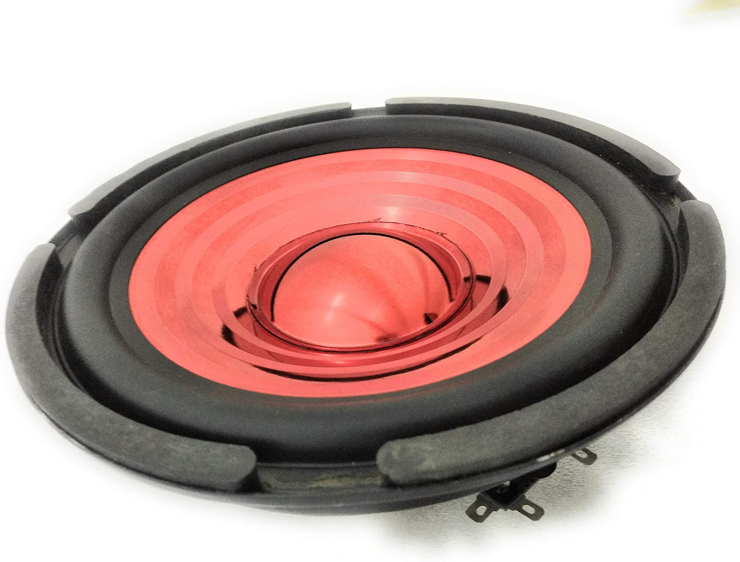 Fredo Polypropylene Cone Woofer car/Home/Sound Box 8 inches 8 Ohms/ 70 Watts (GlossyRed)
