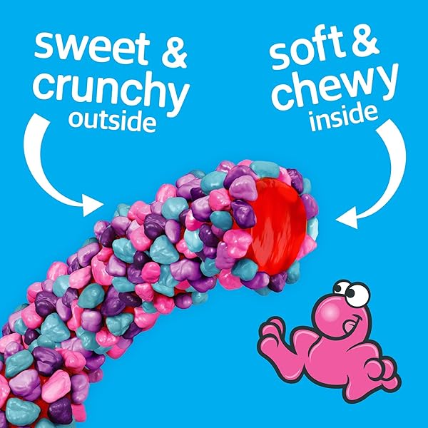 NERDS ROPE CANDY, VERY BERRY, 0.92 OUNCE ROPES (PACK OF 24)