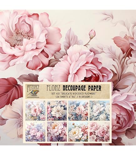 Decoupage-Papier Steampunk Träume – 24 Blatt, 15,2x15,2 Cm, Mit Metallischen Akzenten