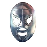 EL HIJO DEL SANTO Mask - Adult Mask - From the Mexican Wrestler/Luchador - Hand made in Mexico - For party costume - Mascara de Lucha Libre/Wrestling - Masks