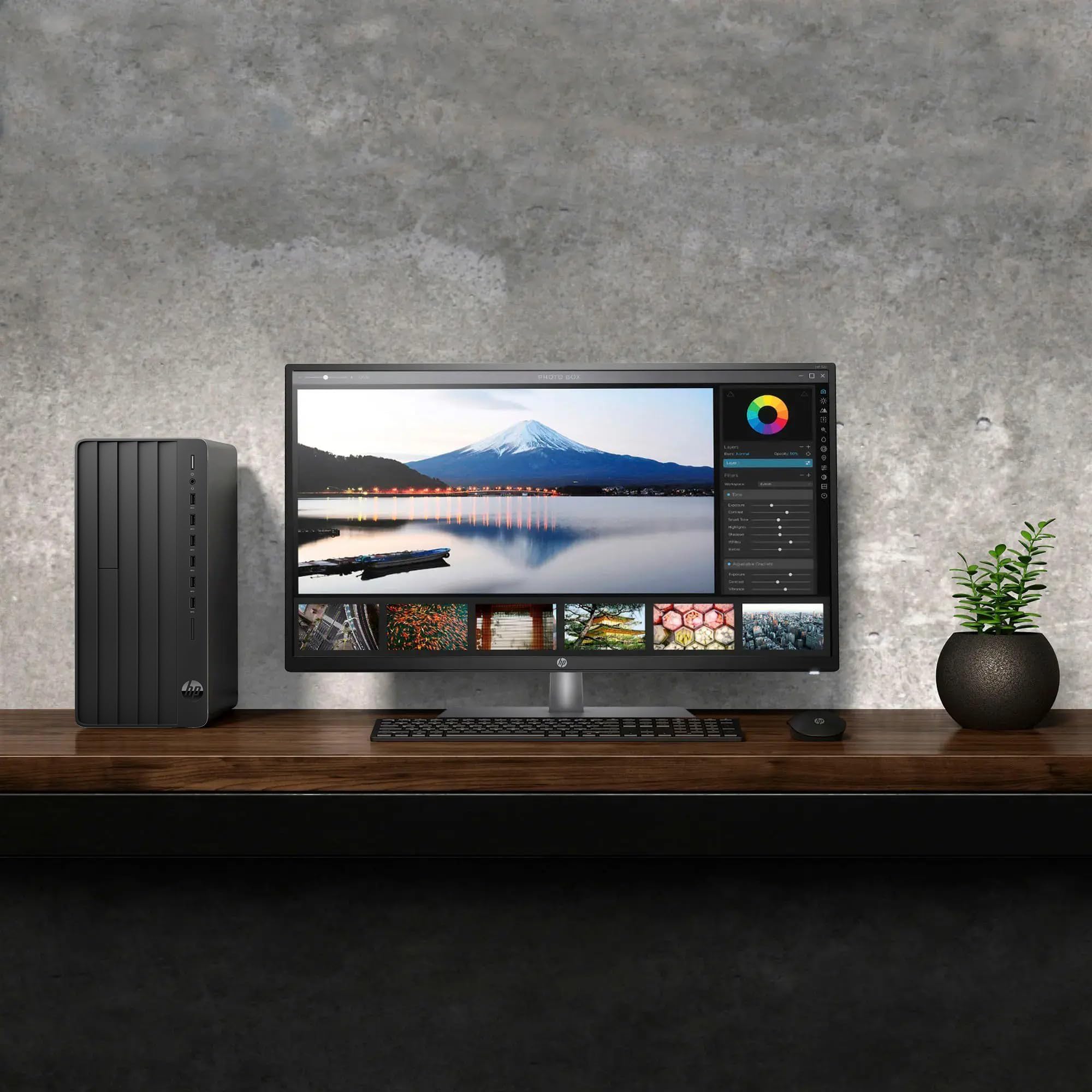 HP Desktop Computer Business Tower Pc, 13th Gen Intel 4-Core Processor (Beat i5-12400), 16gb Ddr4 Ram, 512gb Pcie Ssd, WiFi Adapter, Hdmi, Vga, Rj-45, Keyboard and Mouse, Windows 11 Pro