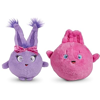 Sunny Bunnies Big Boo/Iris Bunny Blabbers Plush, Multicolor (Pack of 2)
