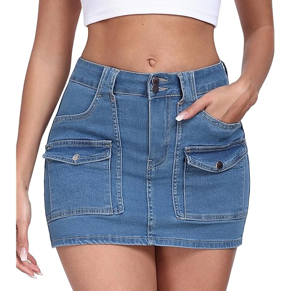 Ripped Jeans Women Chouyatou Women's Basic Five-Pocket Rugged Wear