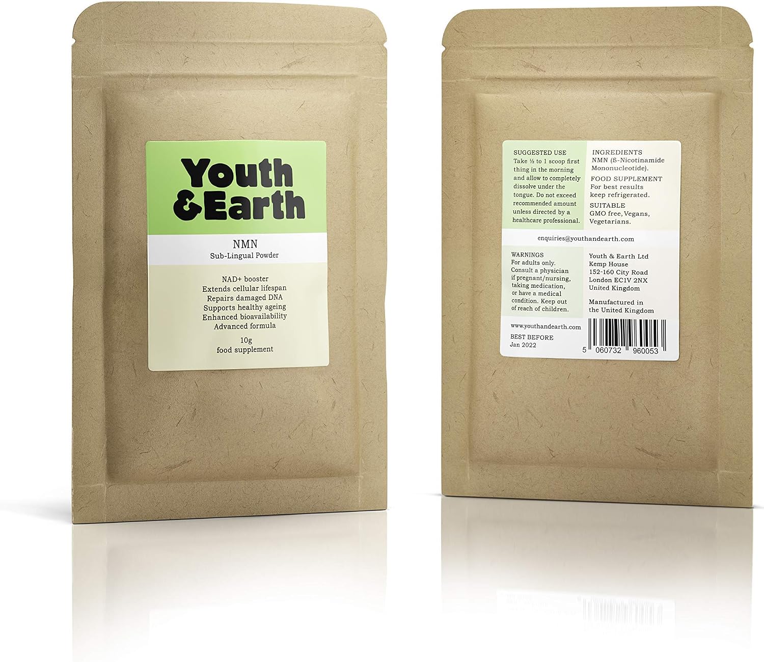 comprar Nicotinamida en polvo Youth & Earth