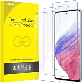 JETech Screen Protector for Samsung Galaxy A53/A52/A52s, 3-Pack | HD Clear, 9H Tempered Glass Film, Anti-Scratch Glass