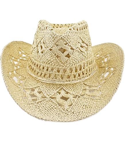 NICENEEDED - Lot De 3 Bandeaux De Chapeau Cowboy Style Ethnique Perlé | Cordon Ciré Ajustable - 4
