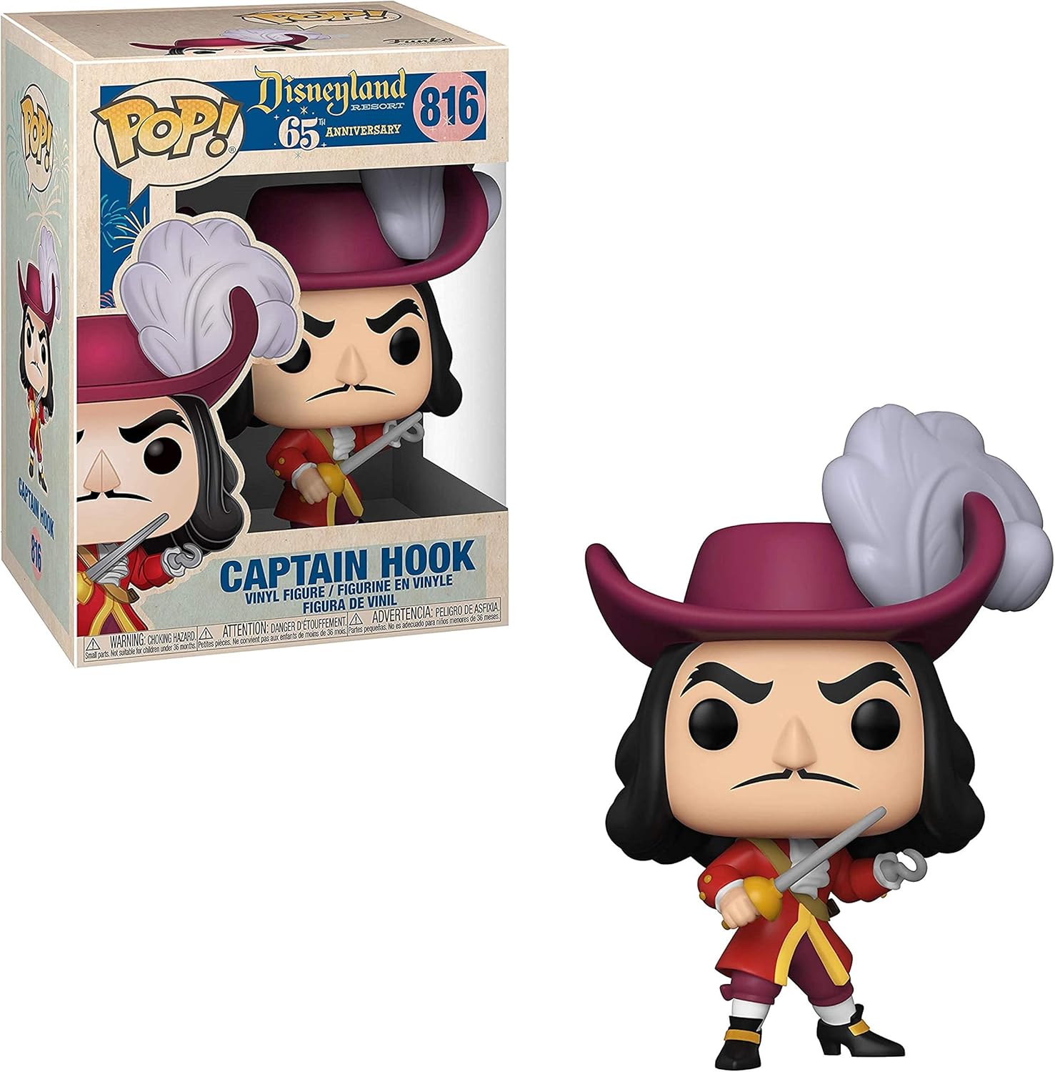 Captain Hook with Sword New Pose Pop 
