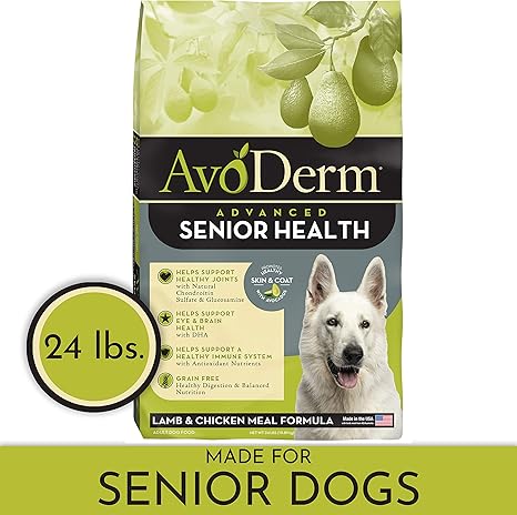 avoderm senior dog food