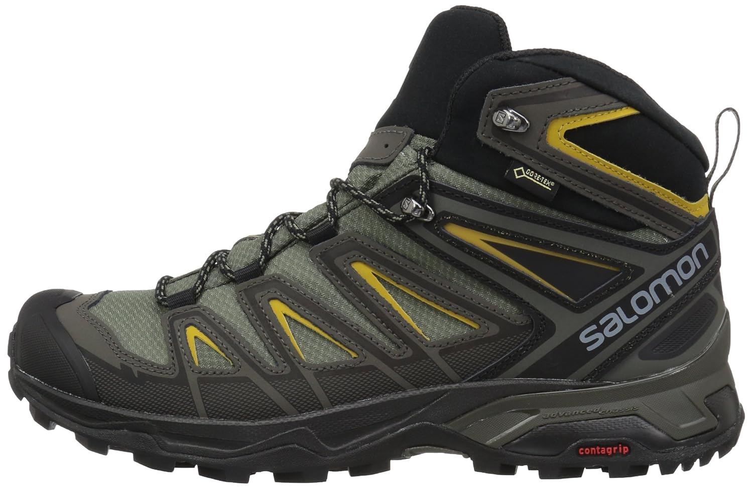 salomon l40133700 x ultra 3 synthetic hiking boots, adult (grey)