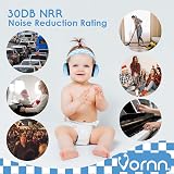 VORNN Baby Ear Defenders 0-36 Months Noise Cancelling Earmuffs Blue view 5