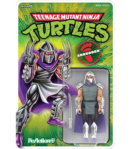 Amazon.com: Super7 Teenage Mutant Ninja Turtles Leonardo - 3.75