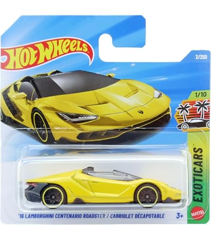 Amazon.com: Hot Wheels 2019 Hw Exotics - Lamborghini Aventador J