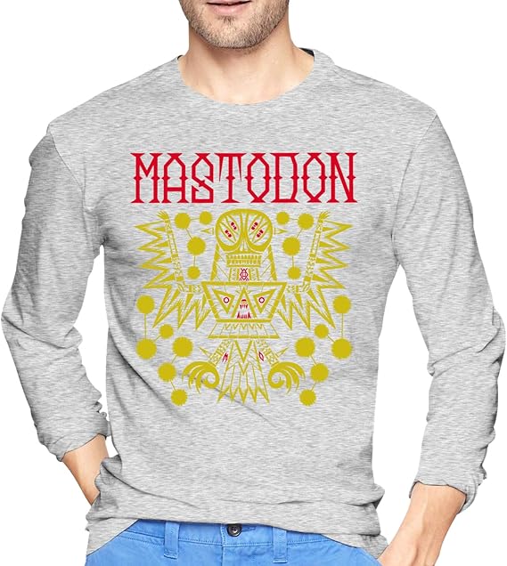Amazon Co Jp Tシャツ Mastodon マストドン エジプト風 Tシャツメンズ 長袖 丸首 春夏 トップス 流行 100 棉 肌着 着心地抜群 通学 通気性抜群 吸水速乾 色落ない ギフト 5サイズ 4色 Clothing Accessories