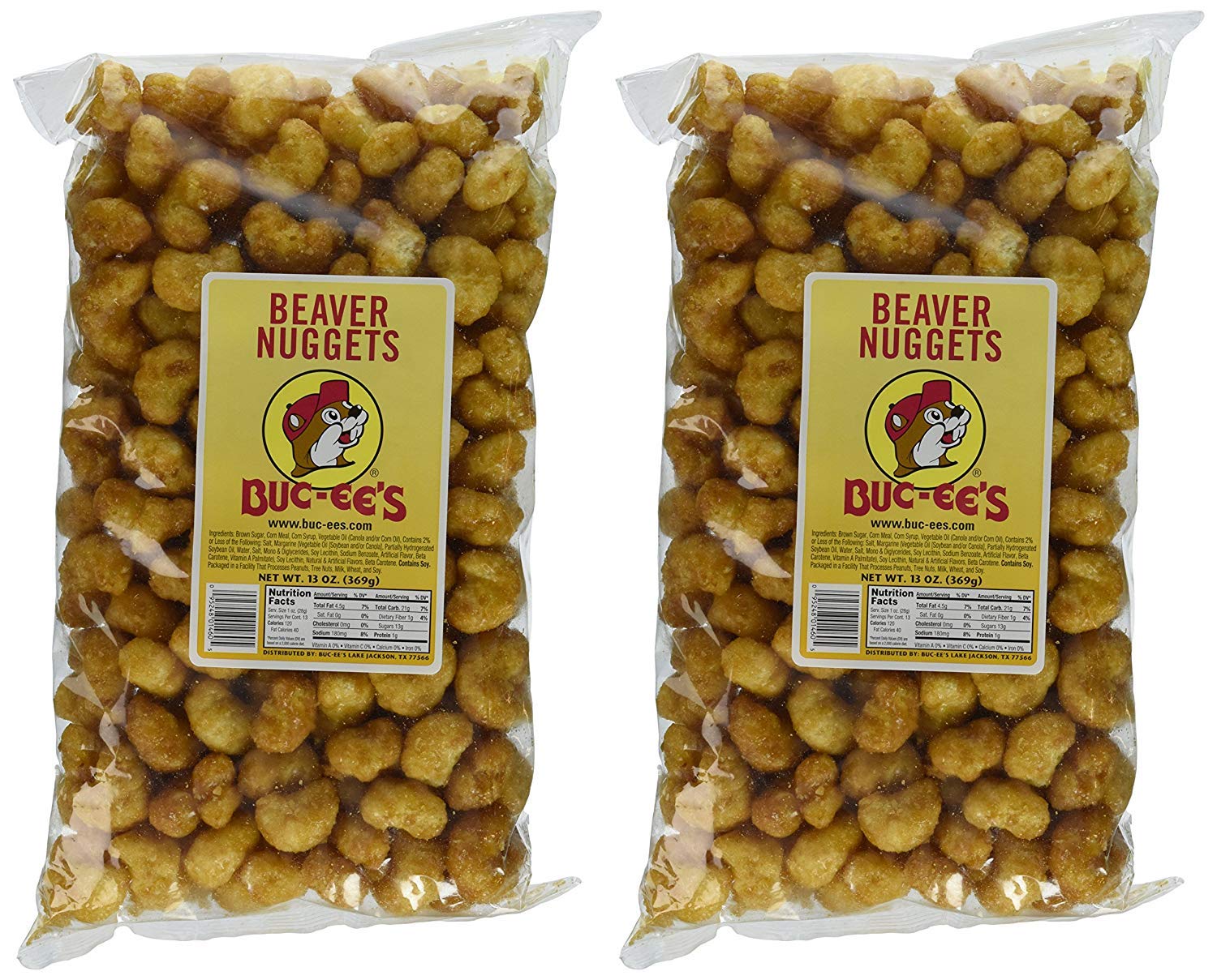 Bucee's Famous Beaver Nuggets Sweet Corn Puff Snacks, 13 Ounces (Pack
