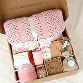 Get Well Gifts for Women with Natural Stones Bracelet,Perfect Gift Baskets for Women Post Surgery Recovery,After Surgery,Sympathy,Cancer Care,Spa,Thinking of You Care Package