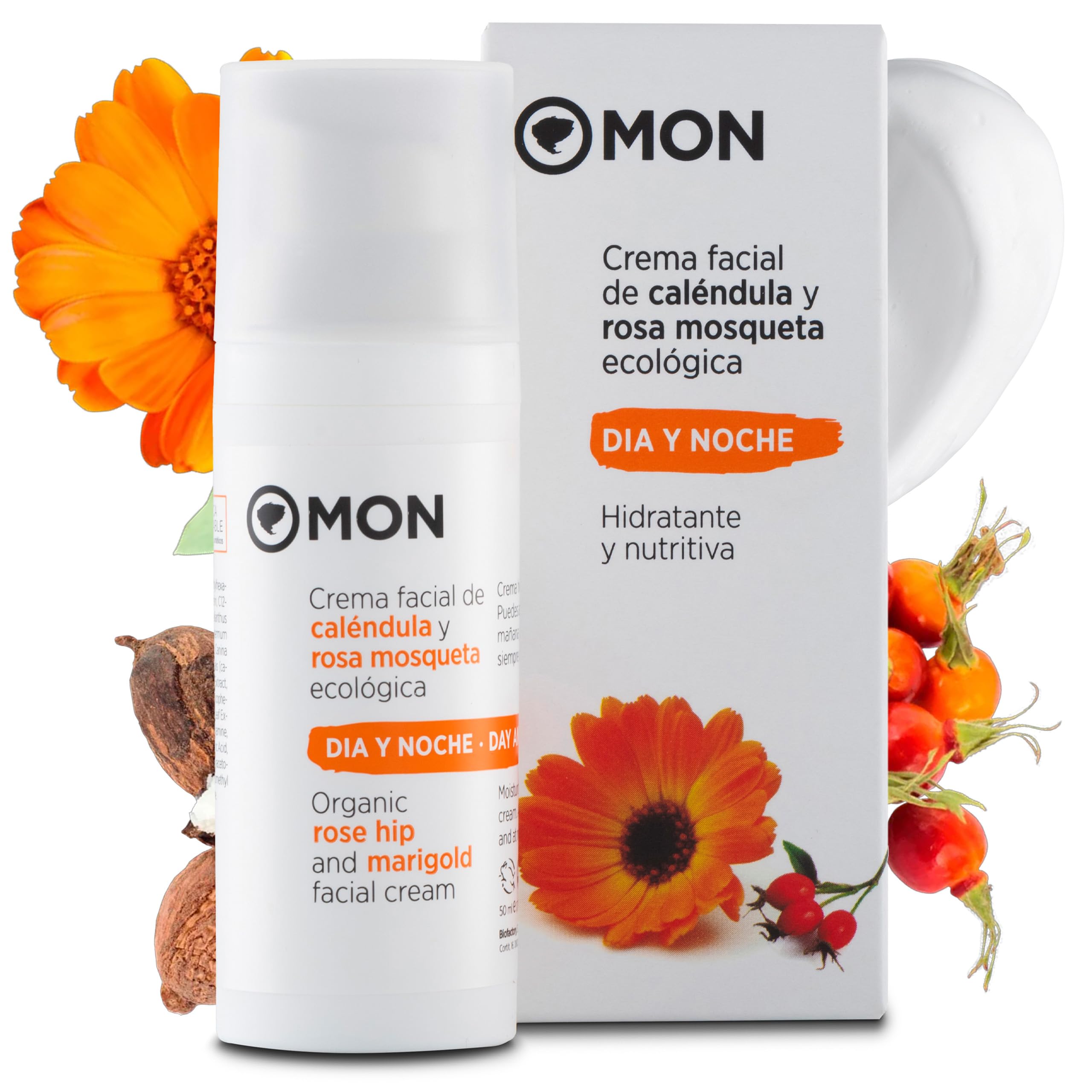 Mon Deconatur Day And Night Cream Calendula And Rosehip 50Ml.