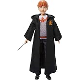 Mattel Harry Potter Toys, Ron Weasley Fashion Doll | Removable Signature Hogwarts Uniform With Wand Accessory, Inspired By The Movie