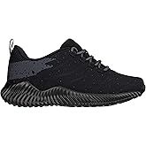 CALTO Men's Invisible Height Increasing Elevator Shoes - Black/Grey Ultra Lightweight Sporty Sneakers - 2.8 Inches Taller - Q216 - Size 10.5 D(M) US