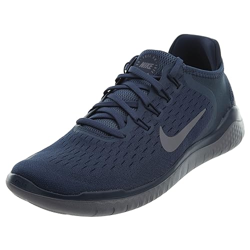 NIKE mens Free Rn 2018 Style 942836, Thunder Blue/Gunsmoke Grey