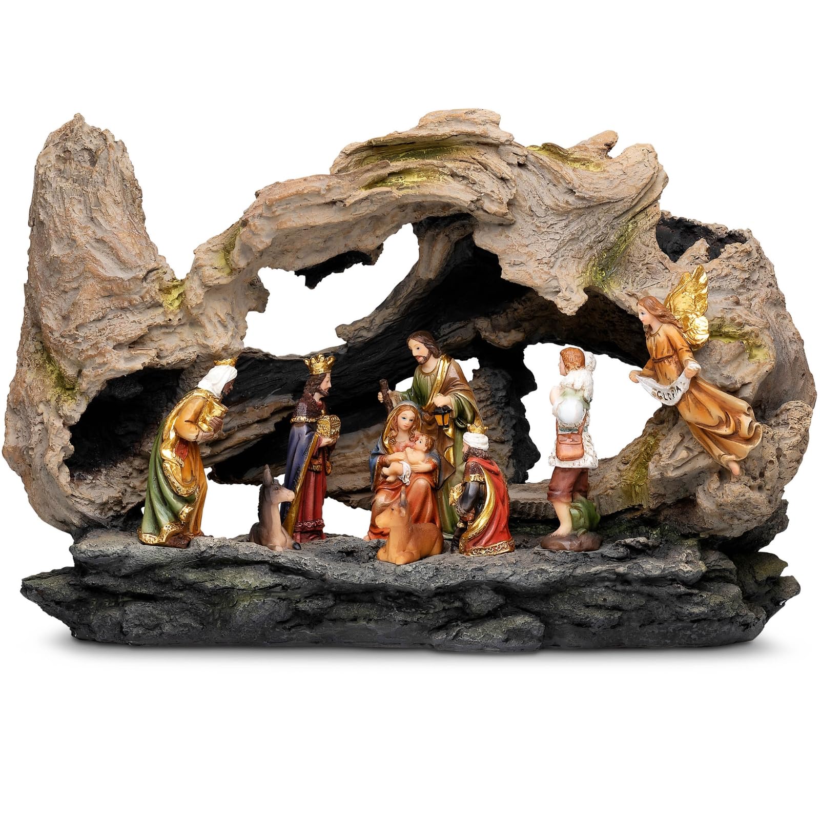 Photo 1 of Nativity Set, Nativity Scene Indoor, Nativity Sets for Christmas Indoor, Pesebre De Navidad, Christmas Nativity Set Indoor, Nativity Sets & Figures, Small Nativity Set
