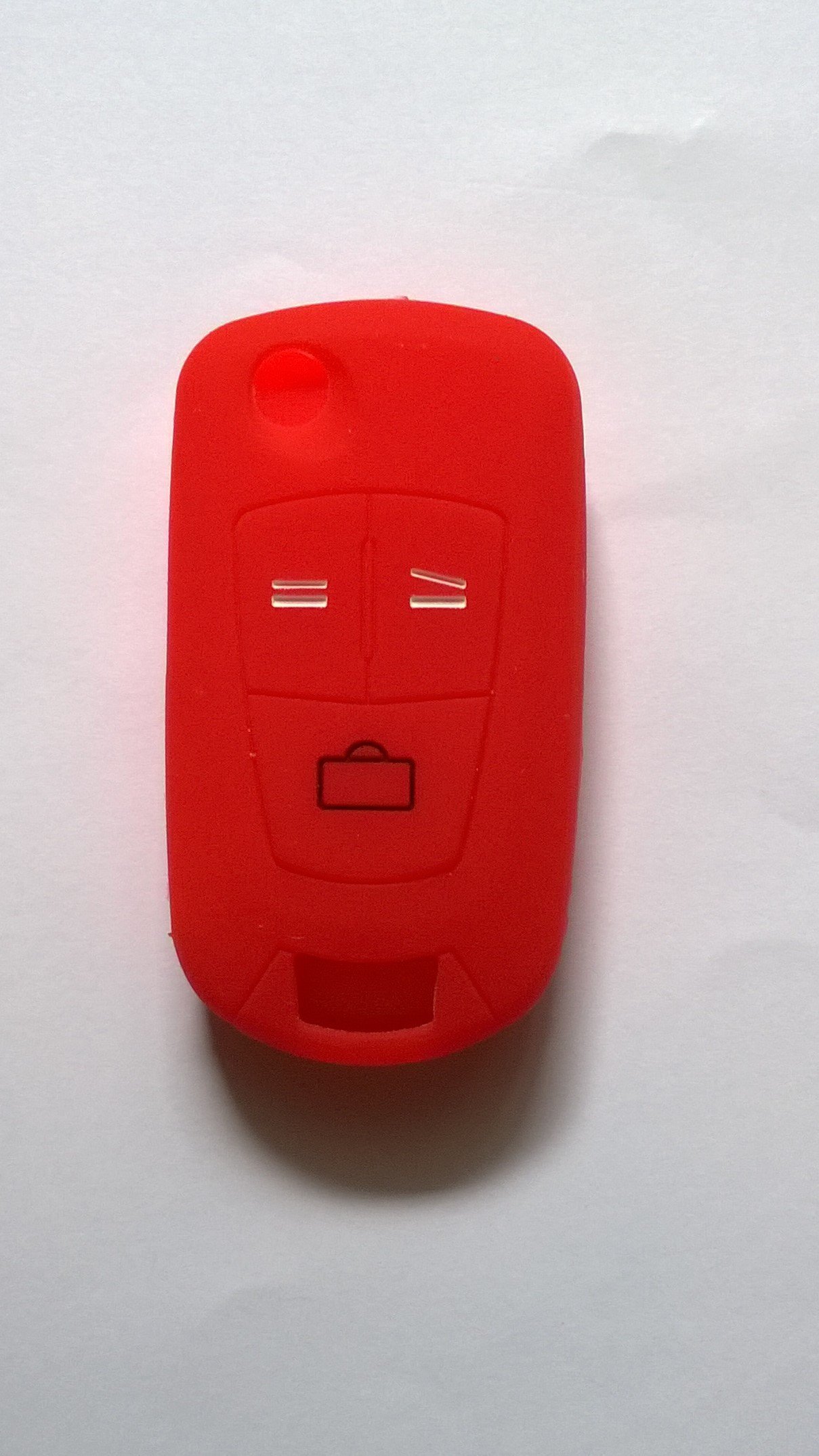 ALTIUM 650660 3 Buttons Silicone Key Cover w/o logo, red