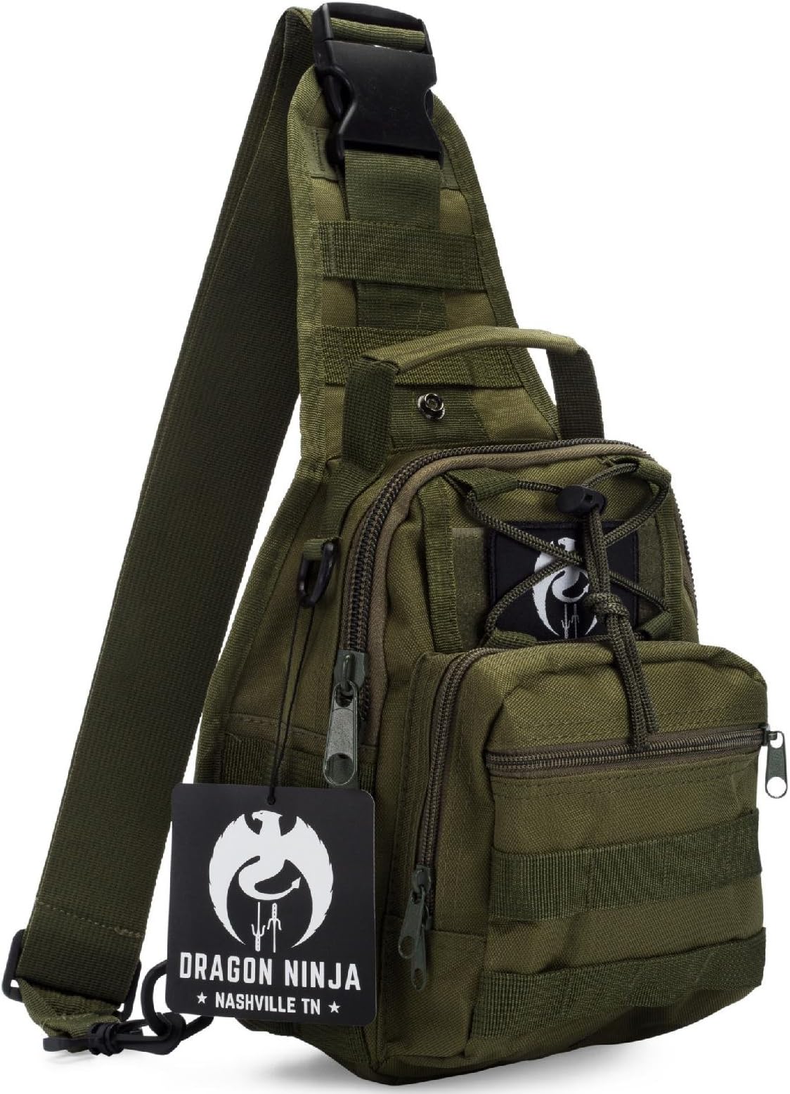 Dragon Ninja Tactical Sling Bag (Green)
