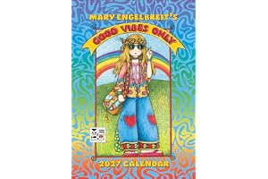 Mary Engelbreit's Good Vibes Only 2027 Monthly Pocket Planner Calendar