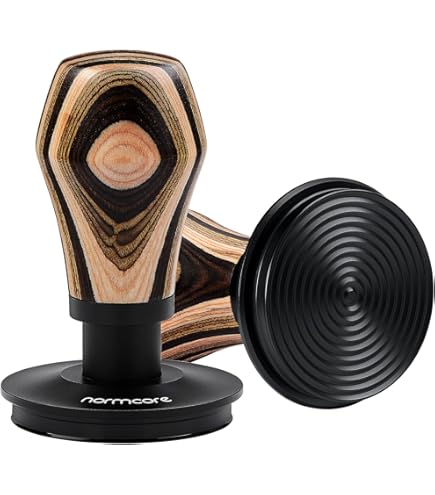 Amazon.com: Normcore 53.3mm Coffee Tamper V4, Spring Loaded Tamper