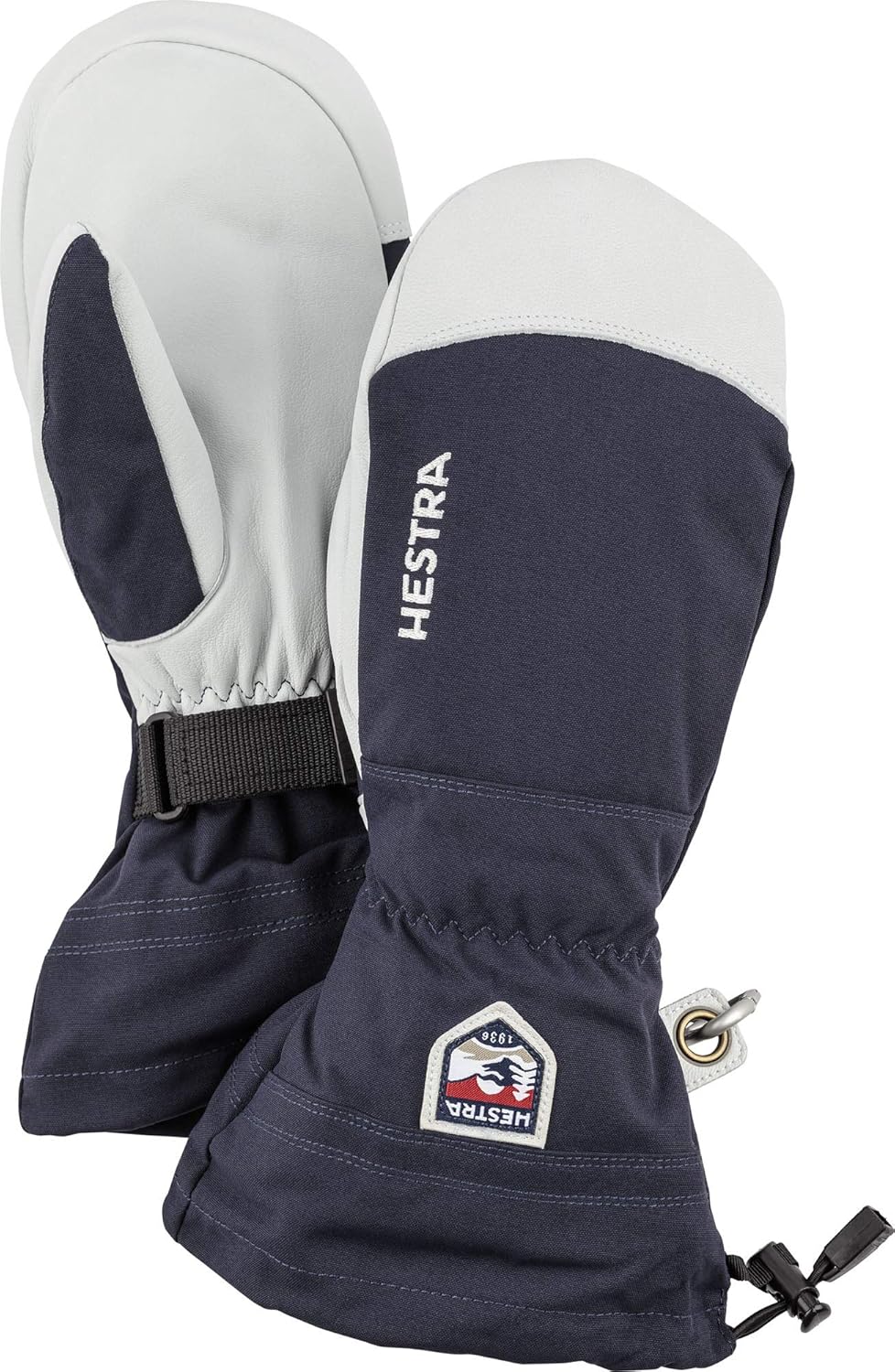 Hestra Army Leather Heli Ski Glove - Classic Snow Mitten for Skiing and Mountaineering: Clothing