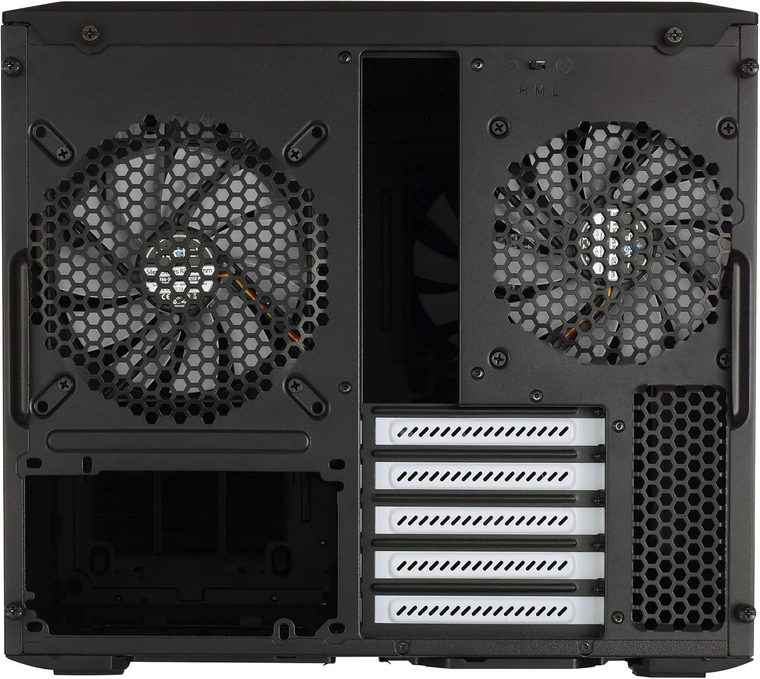 Fractal Design Node 804, Black, Compact Computer Case, mATX, High Airflow, Modular interior - Image 5