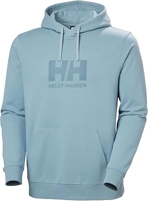 Men's HH Logo Hoodie, Windy Blue, S