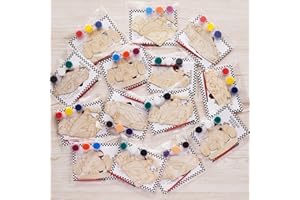 GEECOZYLIFE Thank You for Coming Gifts - 24 PCS Race Car DIY Crafts Kit - Unfinished Wooden Car Painting Set - Race Car Birthday Supplies Classroom Rewards Gifts Bulk