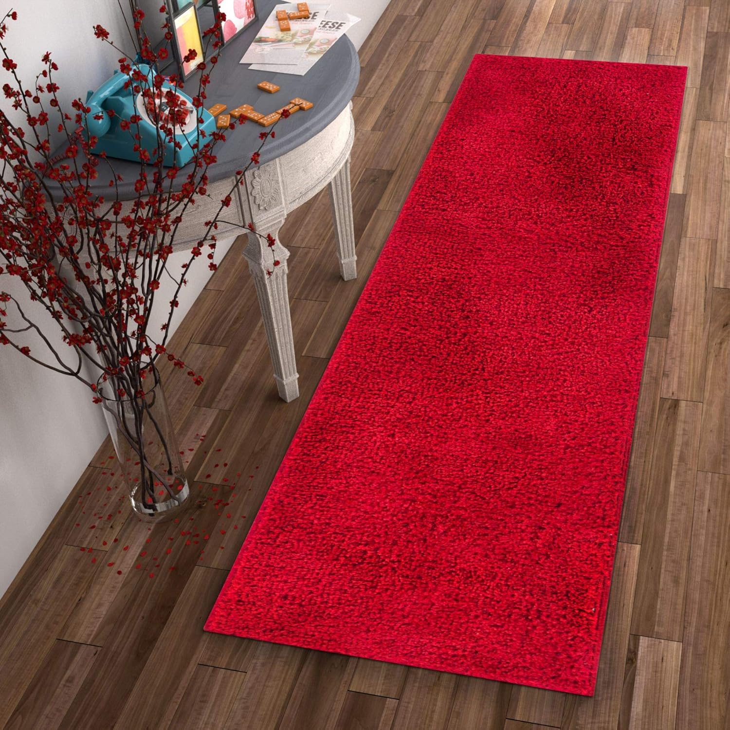 Best red shag rugs for living room