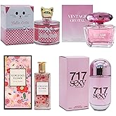 A CENTER Long Lasting Perfume Gift Set for Women, 4 x 100ml Eau de Parfum | Premium Fragrances Collection with Diverse Scents (4PCS Set-A1)