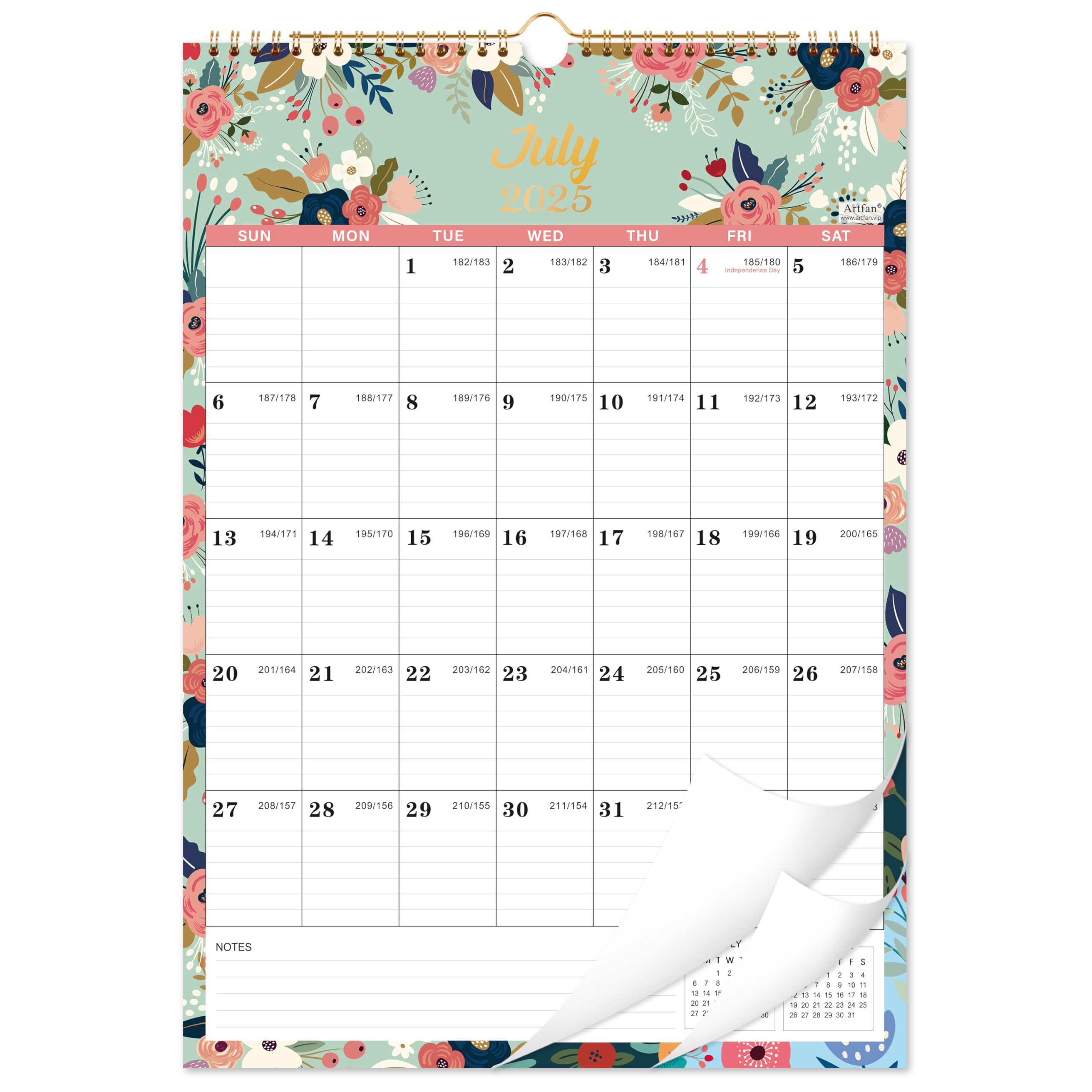 20252026 Calendar Wall Calendar 20252026, 18 Monthly Calendar from
