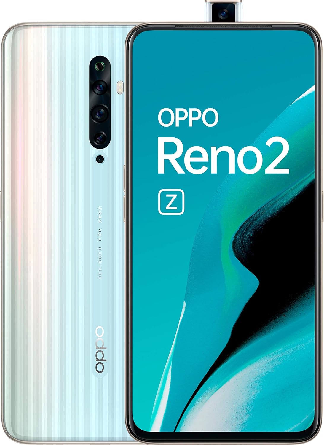 Oppo Reno 2z Smartphone débloqué 4G (Dual Sim 6,5'' Amoled Fhd+/8 core