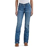Wrangler Women's Premium Patch Mae Sits Above Hip Jean