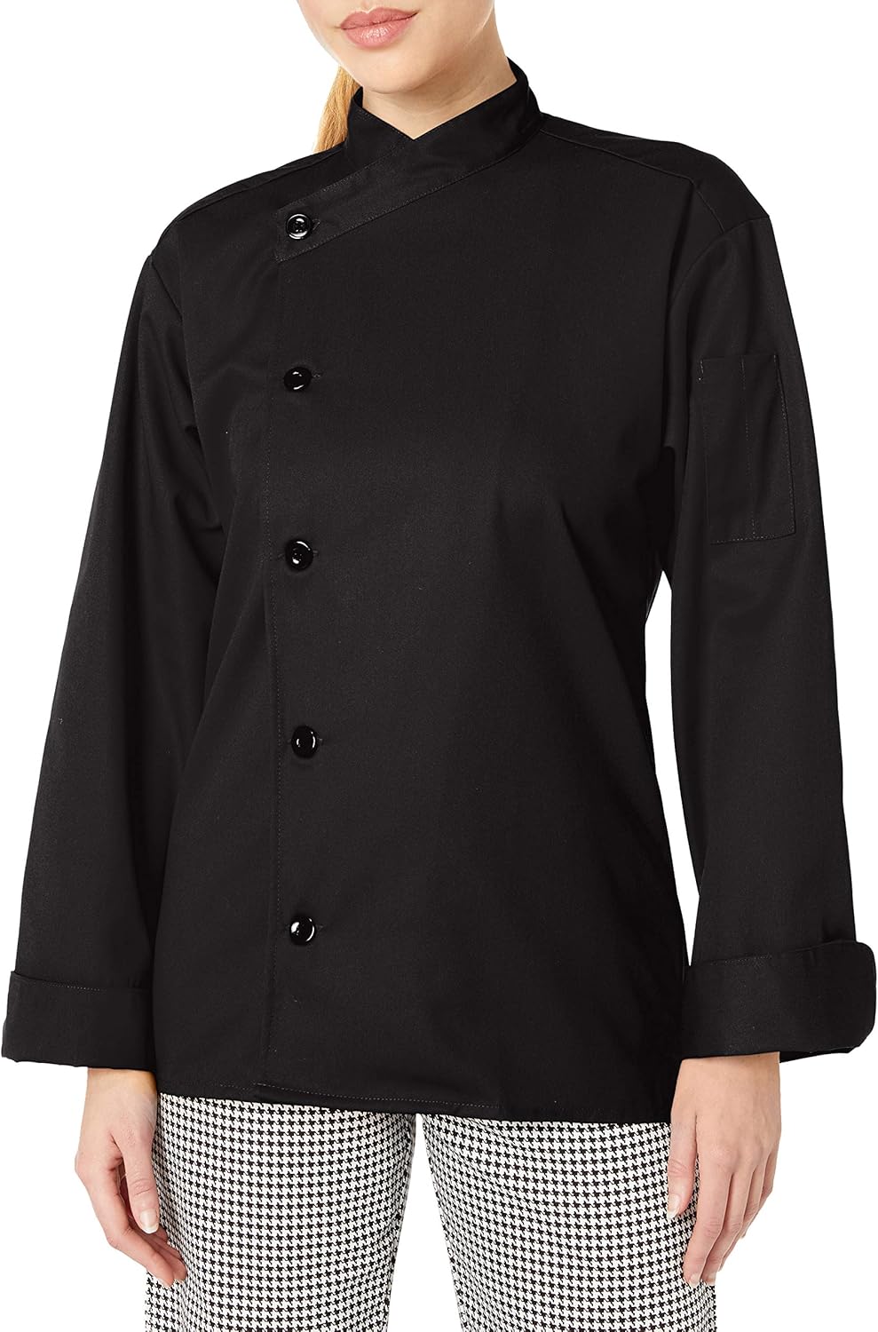 Vtex 0482 Rio Long Sleeve 5 Button Chef Coat: Clothing