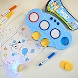 Crayola Bluey Light Up Stamper Art Set Color Wonder Mess Free Toys 3 AA view 5
