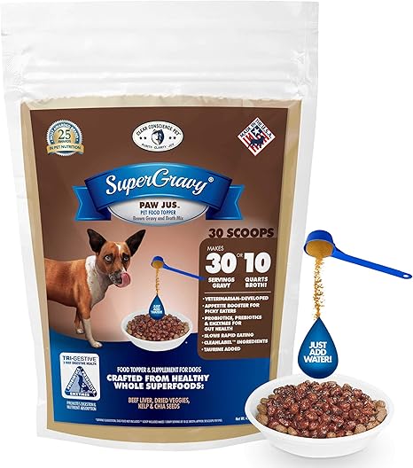 Natural Dog Food Gravy Topper 