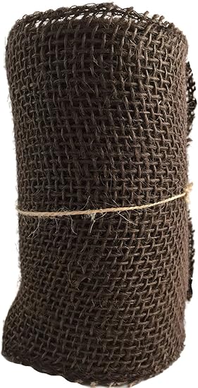 5.5 inch burlap ribbon
