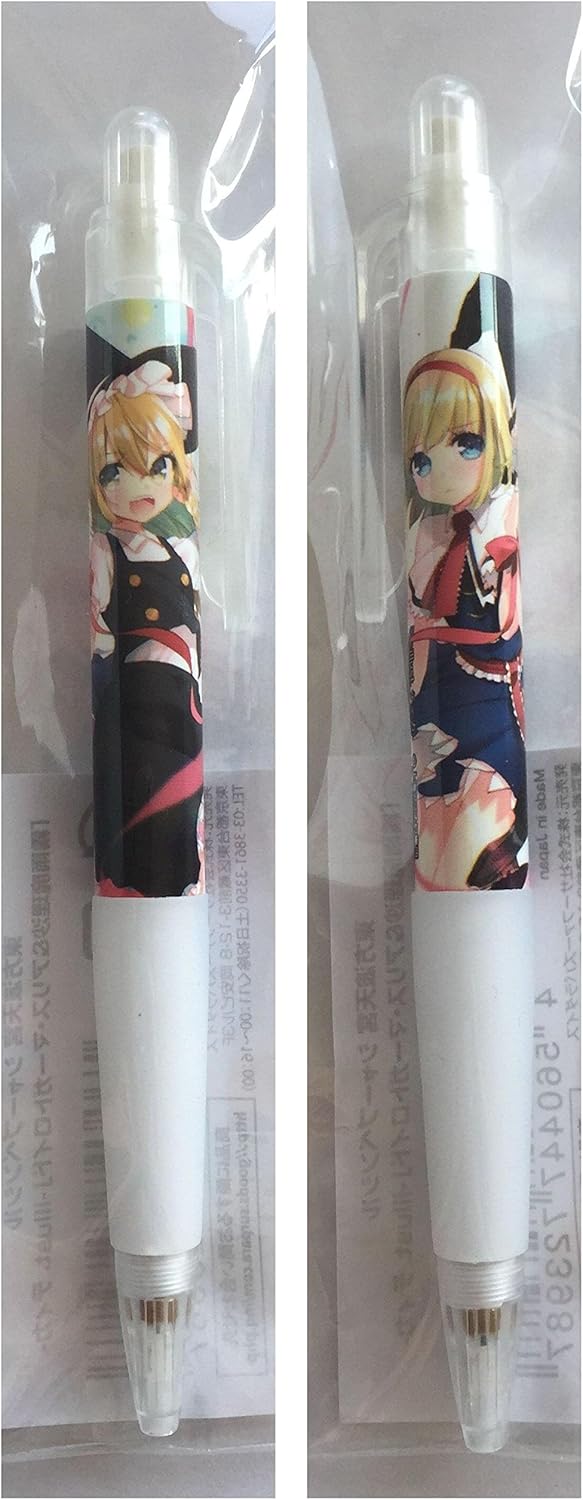 Amazon 東方波天宮 文具シリーズ シャープペンシル 霧雨魔理沙 アリス マーガトロイド Illust ティカ シャープペンシル 1本 アニメ 萌えグッズ 通販