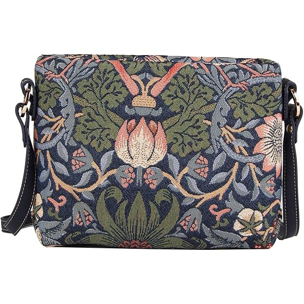 Sakroots Foldover Crossbody Bag in Eco-Twill with Adjustable