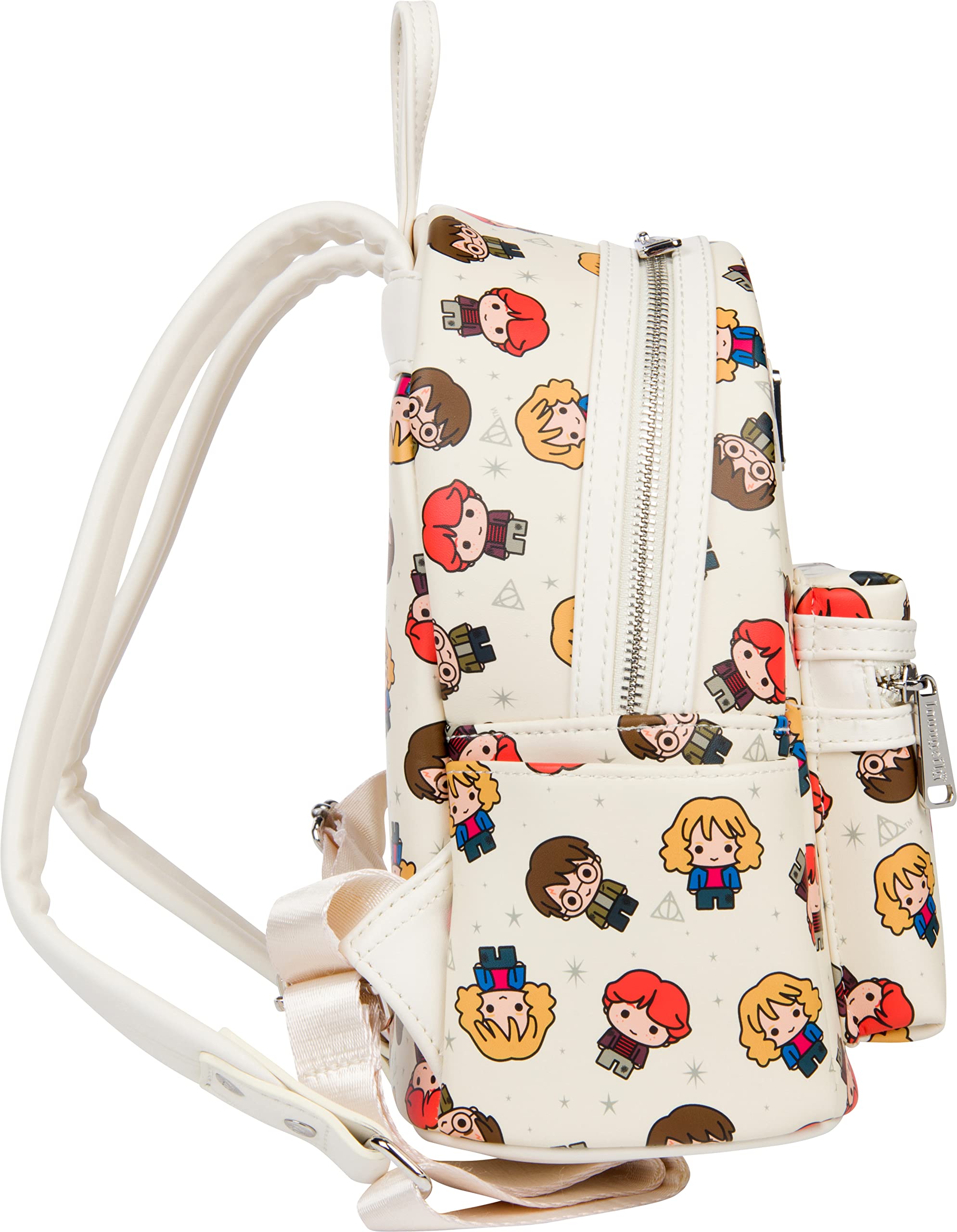 Loungefly Harry Potter Chibi Characters All Over Print Mini Backpack