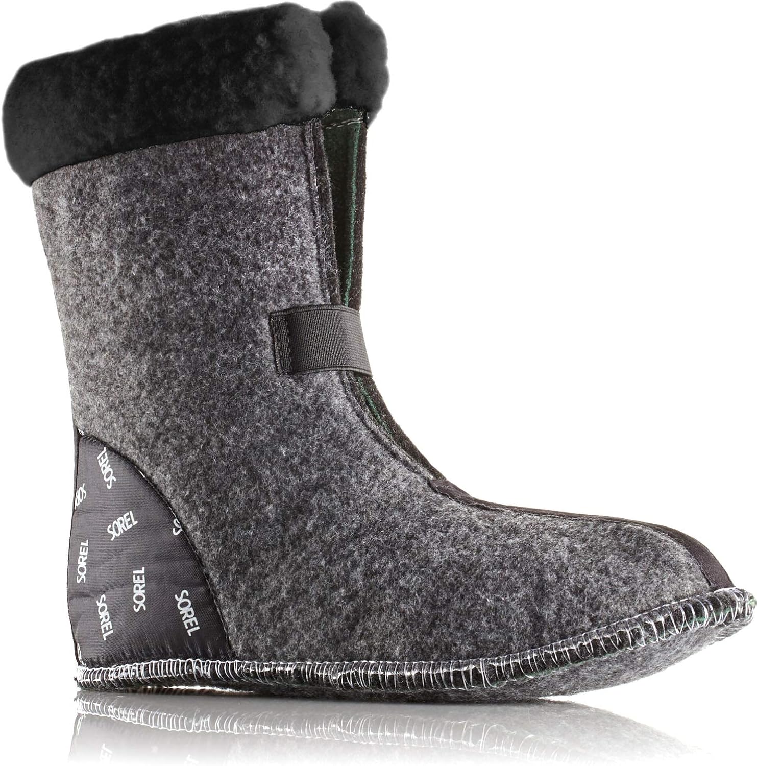 Sorel Womens Caribou 9MM Thermoplus Boot Liner with Snow Cuff (10 M US